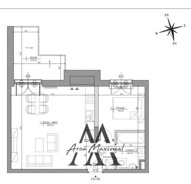 Mieszkanie dwupokojowe na sprzedaż Warszawa, Bemowo, Batalionów Chłopskich  46m2 Foto 17