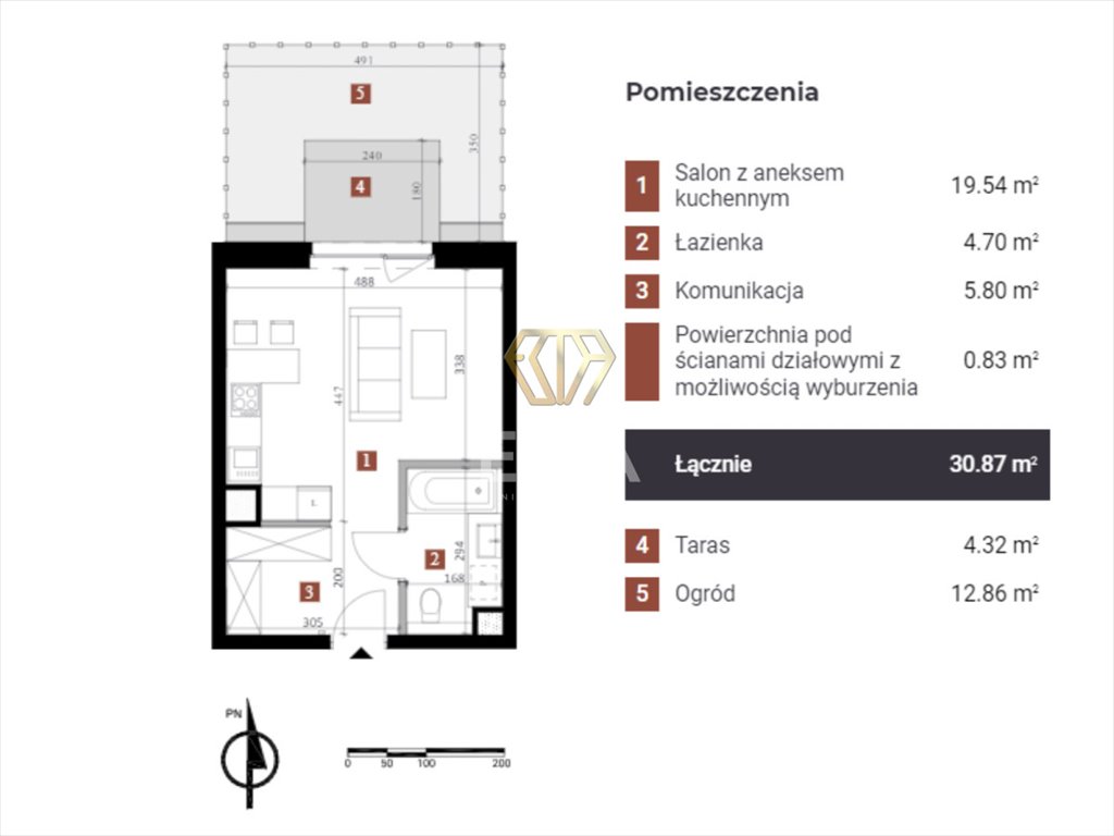 Kawalerka na sprzedaż Dąbrowa Górnicza, Przemysłowa  31m2 Foto 5