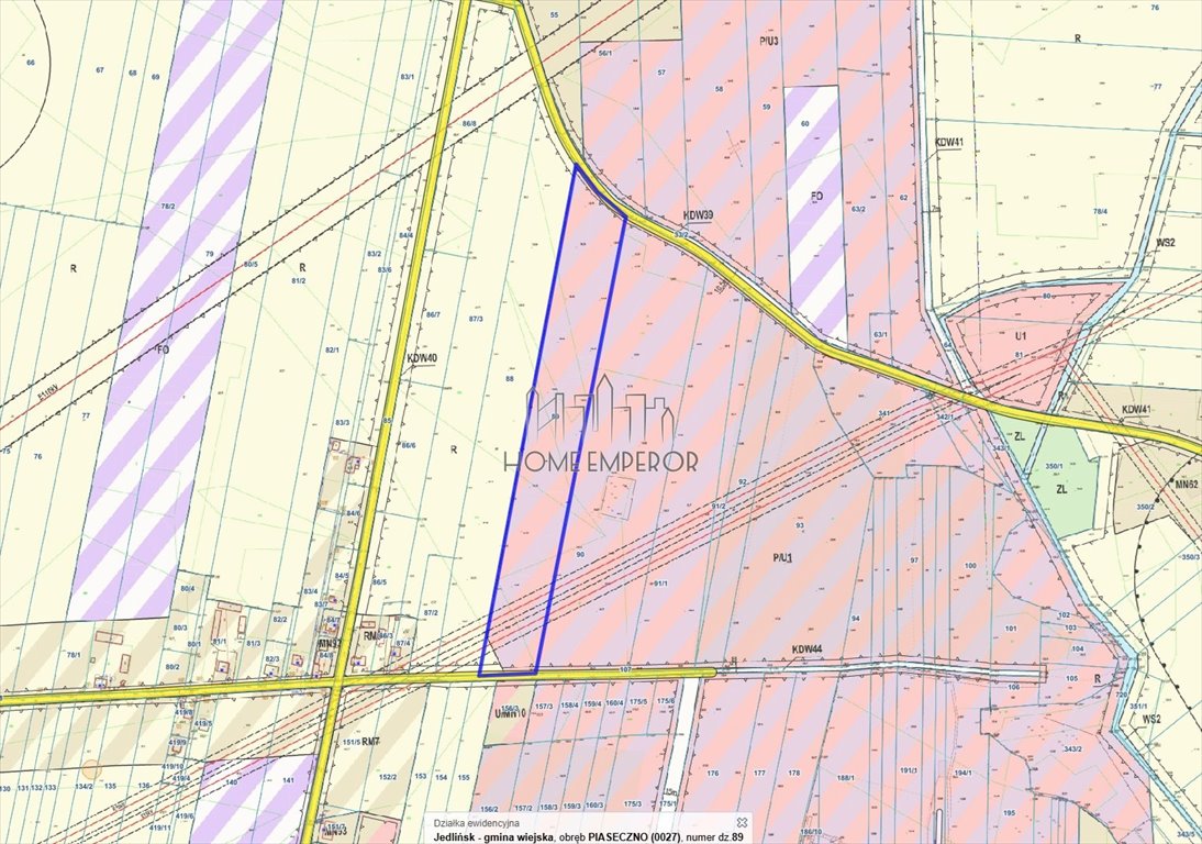 Działka przemysłowa 27 440 m² z mediami - polecam! Piaseczno  27 440m2 Foto 1
