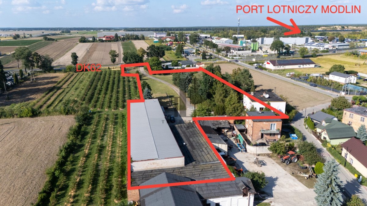 Do sprzedania kompleks inwestycyjny 8 847 m² w Zakroczymiu Zakroczym, Klasztorna  8 847m2 Foto 1