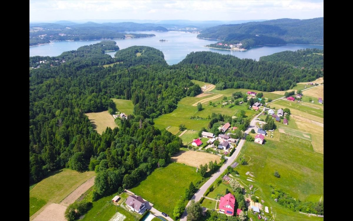 Polecam działkę pod dom i agroturystykę z widokiem na Solinę Werlas  3 800m2 Foto 1