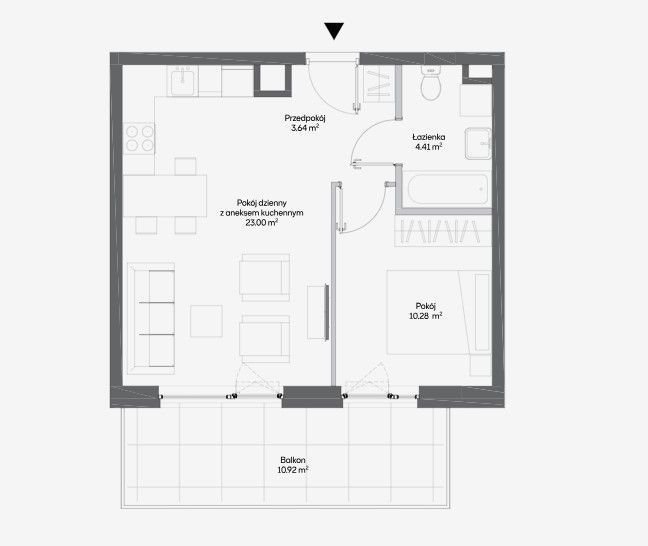 Mieszkanie dwupokojowe na sprzedaż Warszawa, Włochy, Raków, Fajansowa  41m2 Foto 1