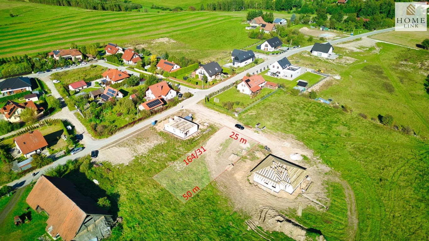 Działka budowlana na sprzedaż Nikielkowo, Mazurska  1 250m2 Foto 1