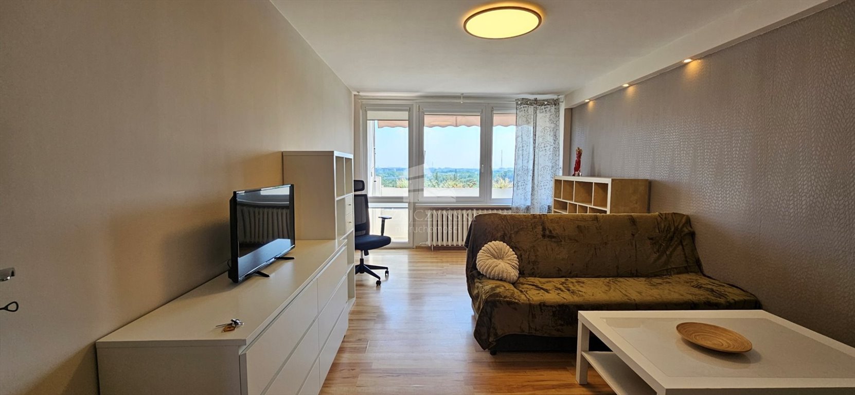 Zapraszam do wynajmu 2-pokojowego mieszkania 48,4 m² z dużym balkonem Wrocław, Fabryczna, Gądów Mały, Hynka  48m2 Foto 1