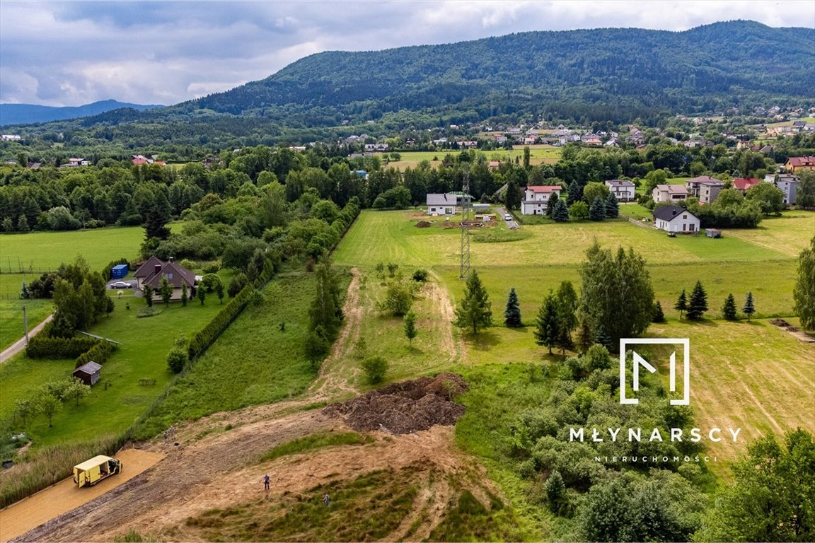 Działka budowlana na sprzedaż Kęty, Młynek  1 180m2 Foto 14