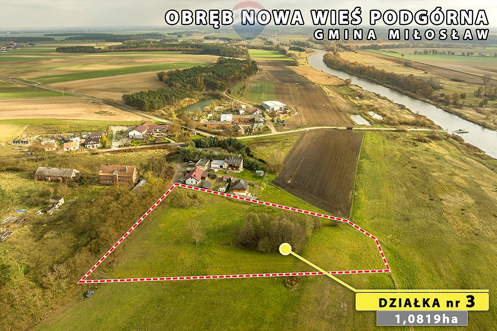 Działka budowlana na sprzedaż Nowa Wieś Podgórna  10 819m2 Foto 8