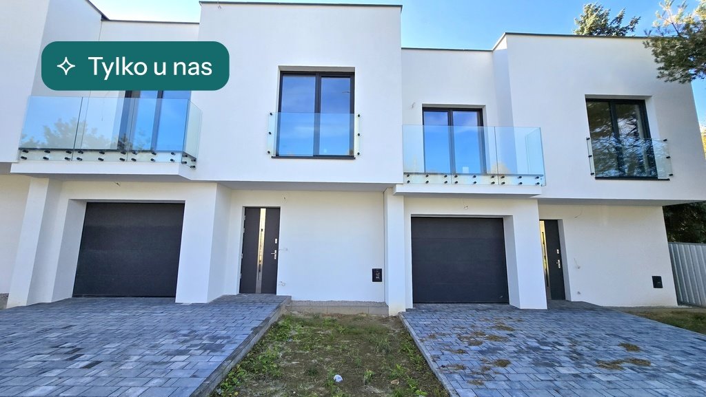 Nowoczesny dom szeregowy 145 m² z garażem i tarasem Częstochowa, Północ, Weigla  146m2 Foto 1