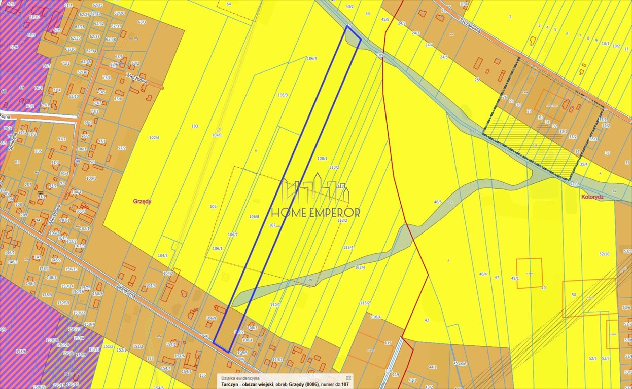 Zapraszam do zakupu działki 30 524 m² z możliwością zabudowy w Grzędy Grzędy, Słoneczna  30 524m2 Foto 1