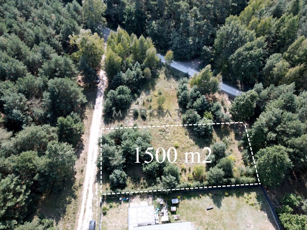 Działka budowlana na sprzedaż Marianów  1 500m2 Foto 1