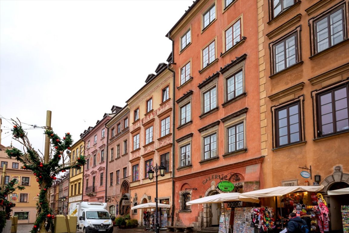 Mieszkanie dwupokojowe na wynajem Warszawa, Stare Miasto, Rynek Starego Miasta  72m2 Foto 1