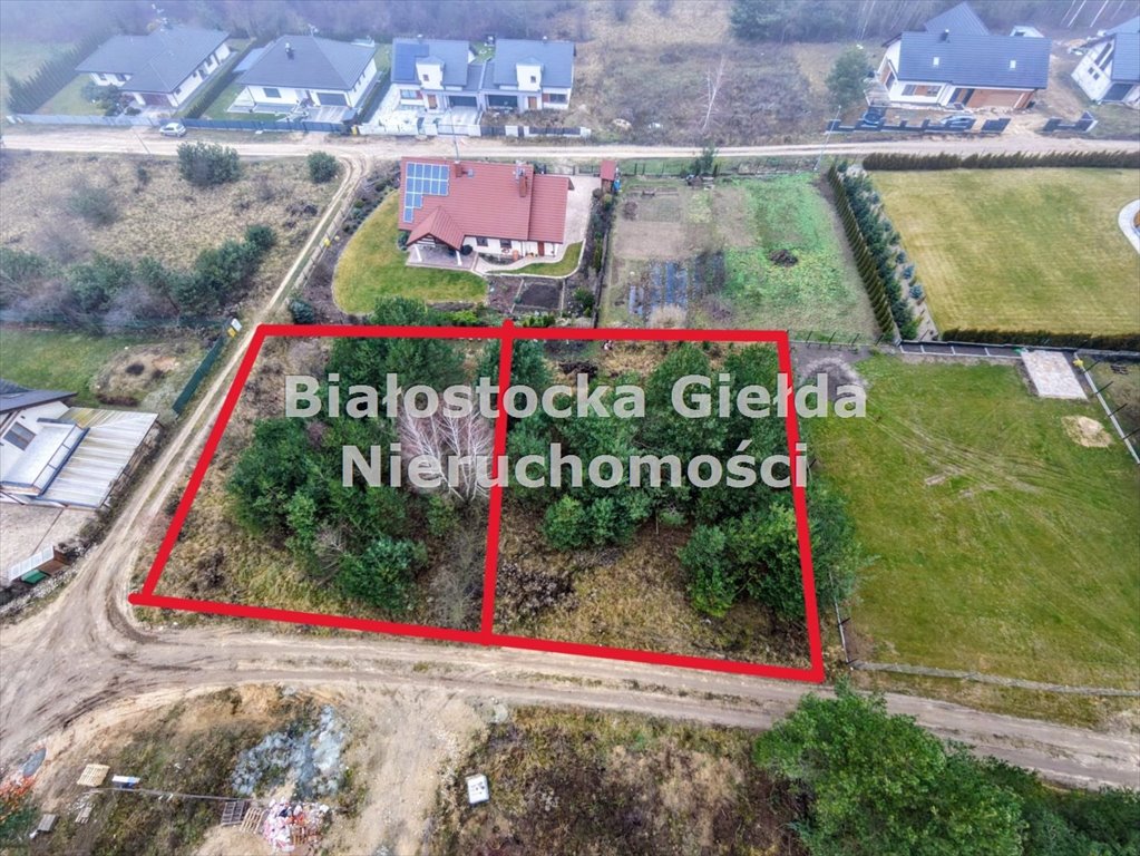 Działki budowlane z mediami, las i szybki dojazd Niewodnica Kościelna  829m2 Foto 1