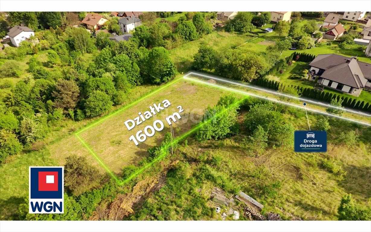 Widokowa działka 16 ar z mediami i dobrym dojazdem zapraszam Trzebinia, Trzebionka  1 600m2 Foto 1