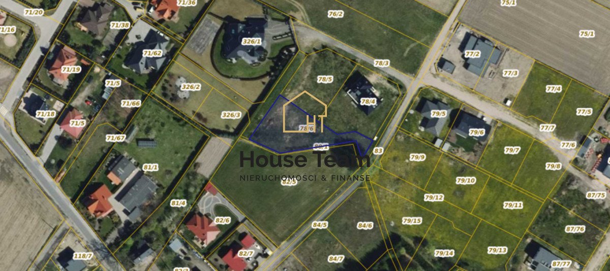 Działka budowlana na sprzedaż Niwy, Żywiecka  1 312m2 Foto 1