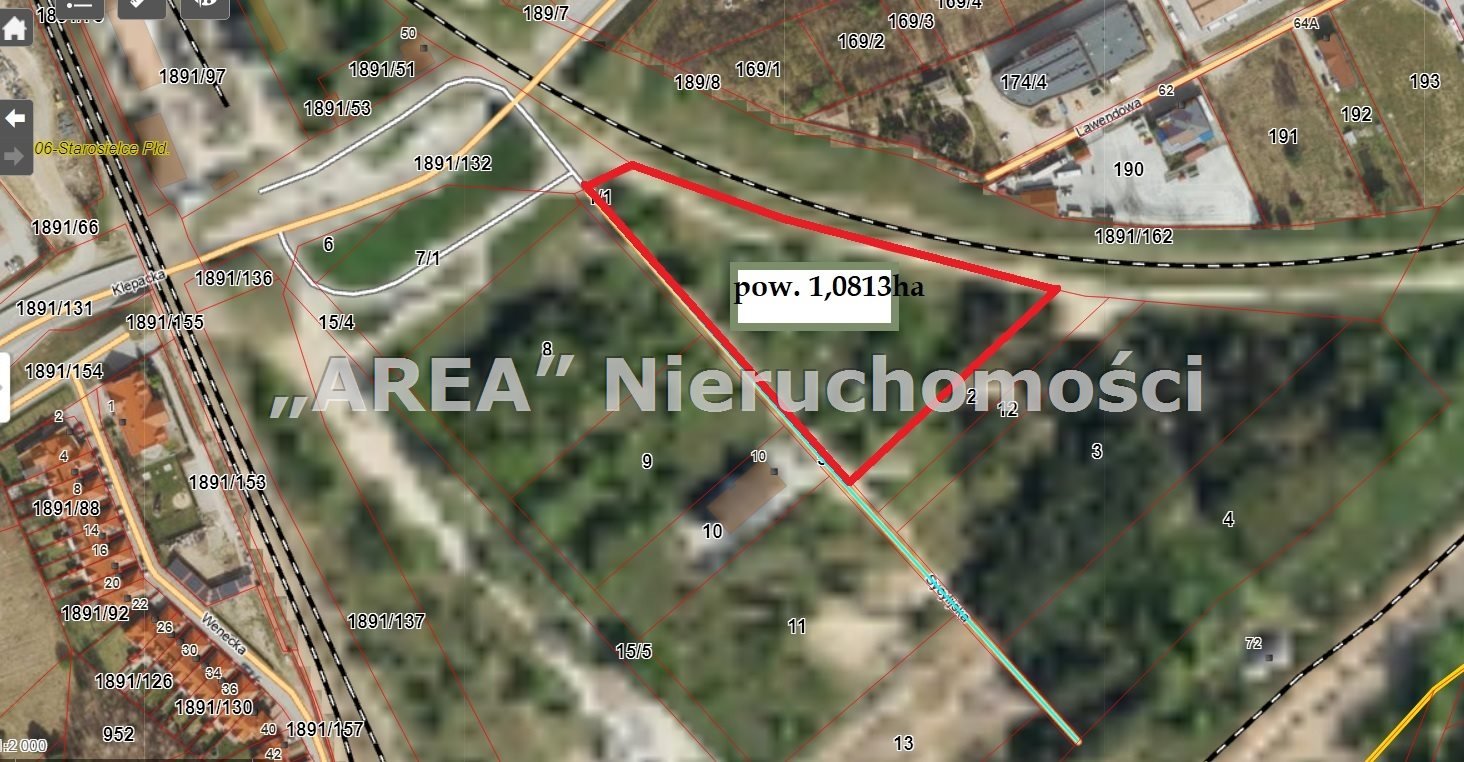 Działka inwestycyjna na sprzedaż Białystok, Starosielce, Sycylijska  10 813m2 Foto 1