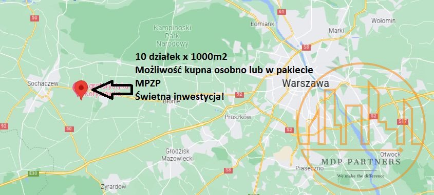 Działka budowlana na sprzedaż Nowa Piasecznica  1 000m2 Foto 3