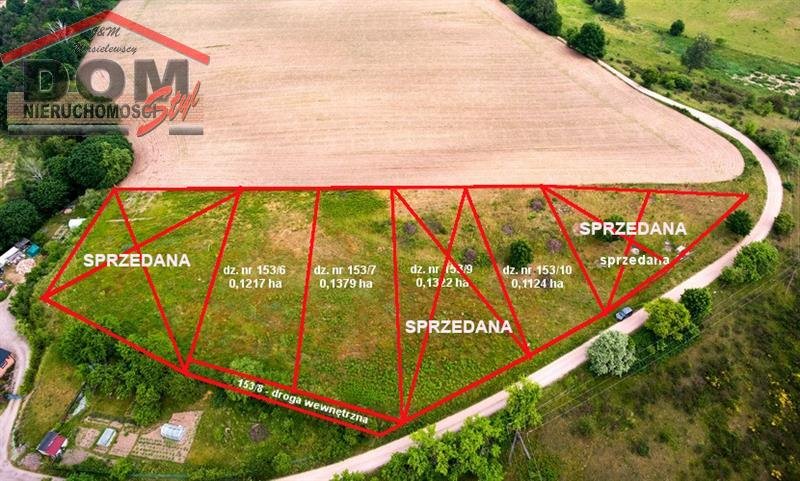 Działka budowlana na sprzedaż Kalisz Pomorski, Aleja Sprzymierzonych  1 217m2 Foto 2