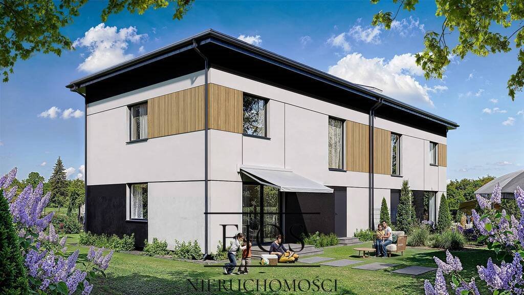 Nowoczesny dom bliźniak 130m2 z garażem i prywatną łazienką Wiązowna  130m2 Foto 1