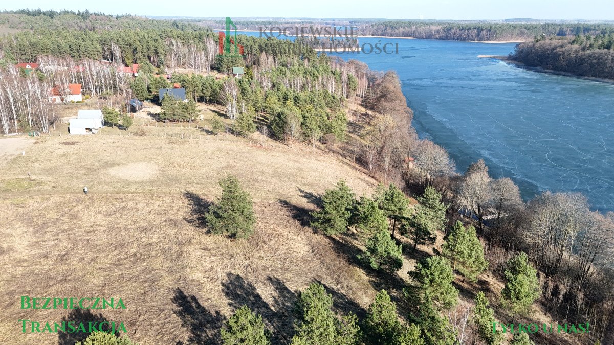 Działka inwestycyjna nad jeziorem, 6251 m², MPZP Borzechowo, Letniskowa  6 251m2 Foto 1