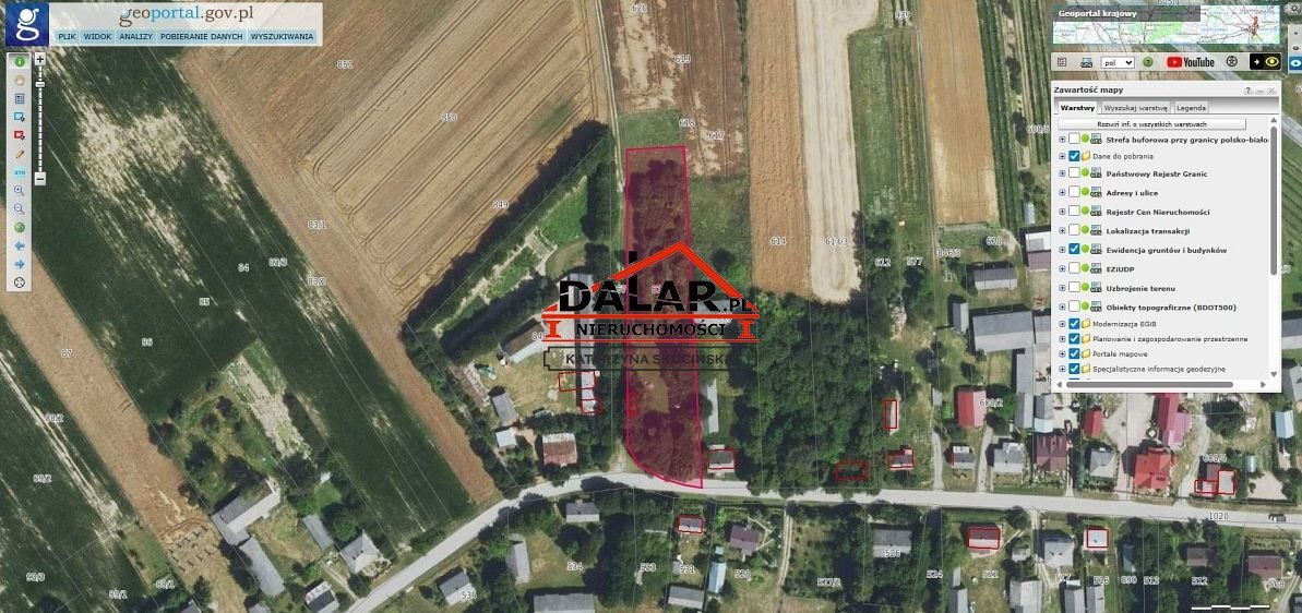Działki Gany 20 221 m² z MPZP - sprzedaż całości Krasnystaw, Gany-gmina  Żółkiewka  20 200m2 Foto 1