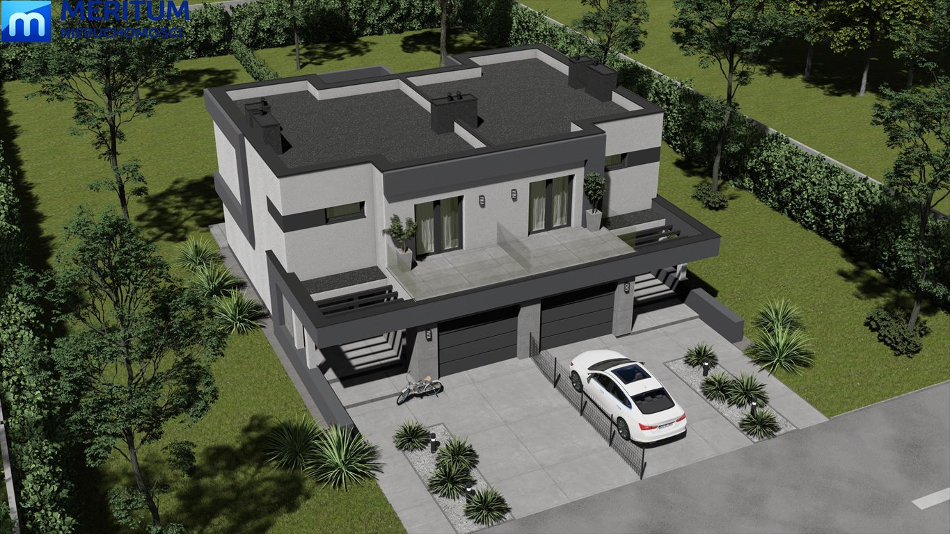 Dom z garażem 114 m2 w zielonej okolicy Adamowizny Adamowizna  114m2 Foto 1
