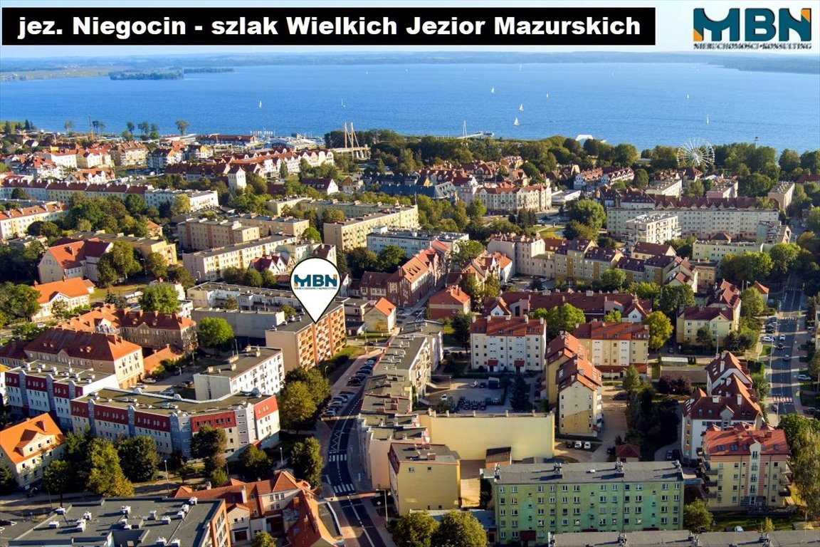 Mieszkanie dwupokojowe na sprzedaż Giżycko, Giżycko, Giżycko  48m2 Foto 1