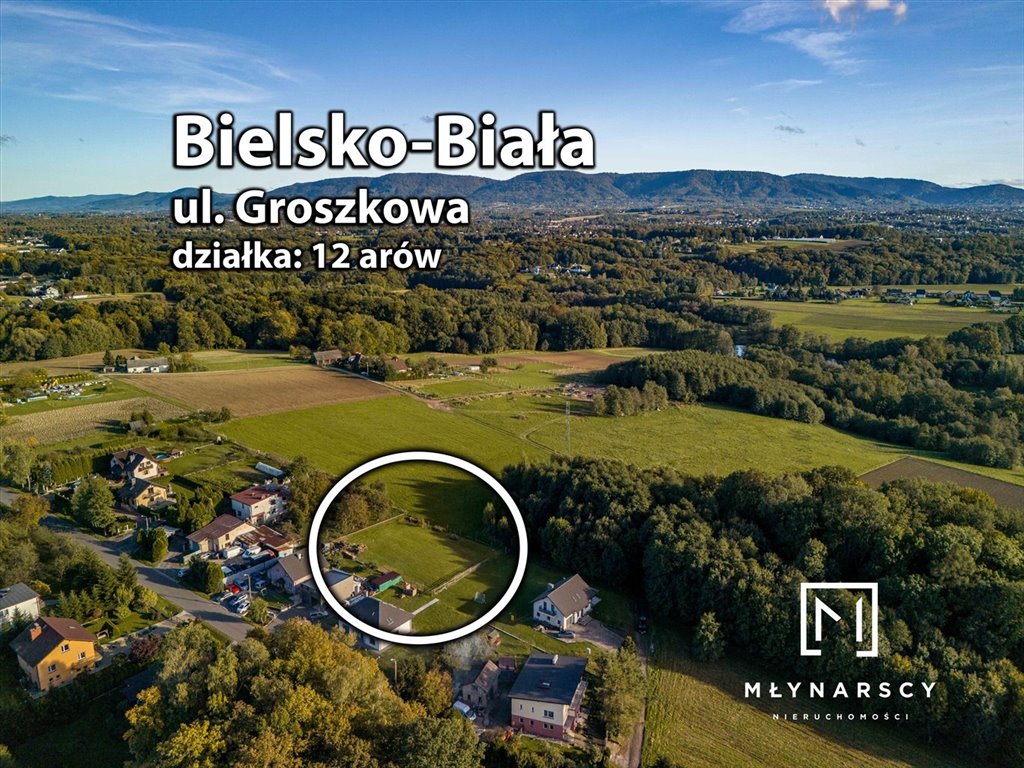 Działka budowlana na sprzedaż Bielsko-Biała, Komorowice Krakowskie  1 200m2 Foto 10