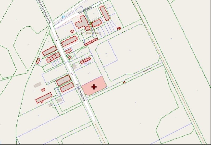 Działka pod zabudowę produkcyjną w Dobiegniewie, 0,25 ha Dobiegniew  2 517m2 Foto 1
