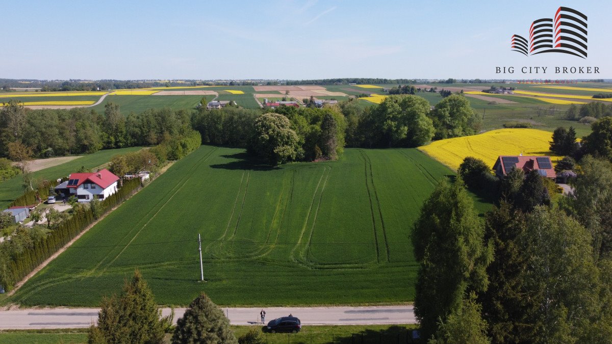 Działka 1452 m² z linią zabudowy w Mosznej, prąd i woda Moszna  1 452m2 Foto 1