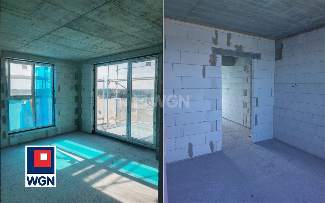 Mieszkanie dwupokojowe na sprzedaż Łęczna, Bobrowniki, Wierzbowa  45m2 Foto 1