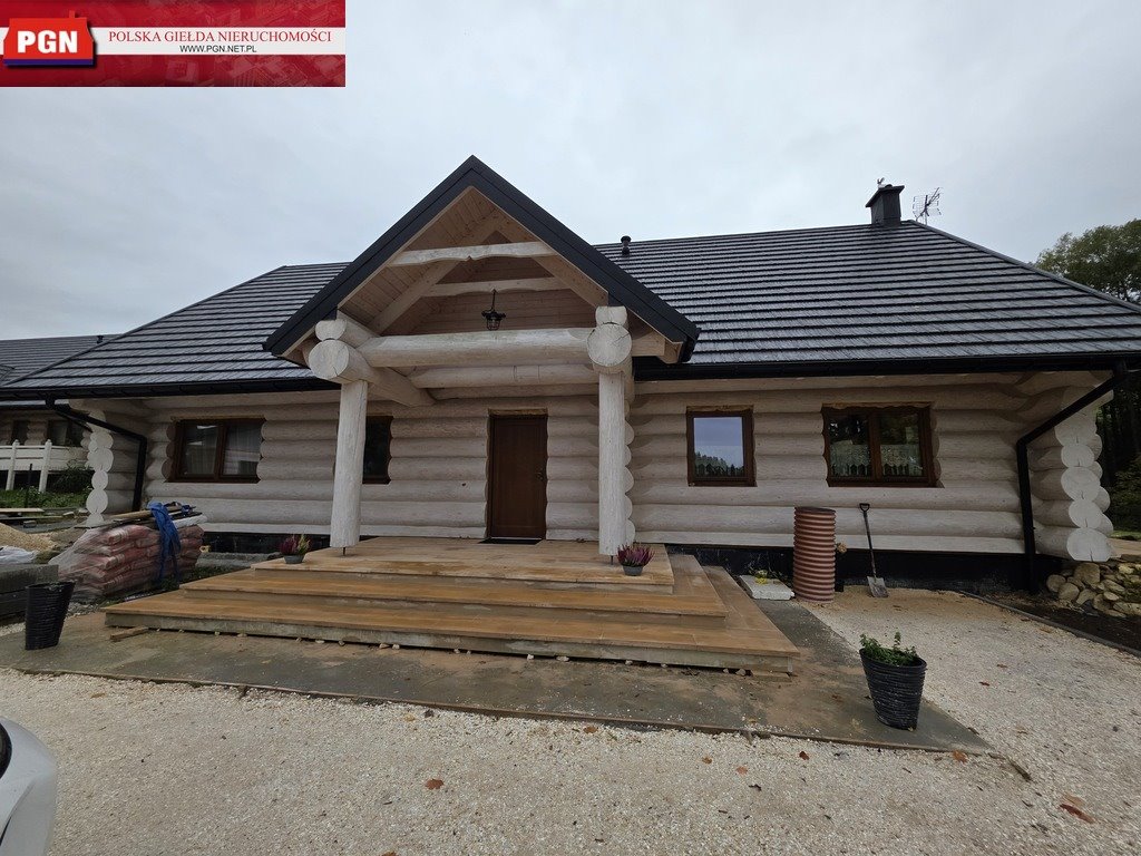 Urokliwy dom z bali 135 m2 z sauną i widokiem na góry Młynowiec  135m2 Foto 1