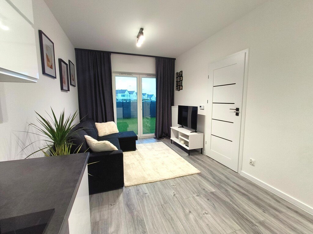 Nowoczesne 2-pokojowe mieszkanie z ogródkiem (30,5 m²) w Szczecinie Szczecin, Żelechowa, Małe Błonia  31m2 Foto 1