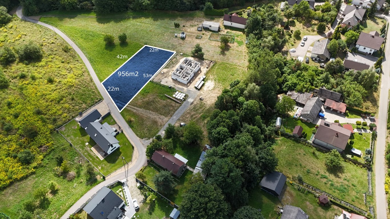 Działka 956 m² w Ryczówku - pod dom i inwestycję: Ryczówek: Zadolna