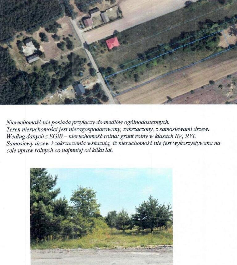 Działka 0,49 ha w Góry Małe (sprzedaż udziału) Góry Małe  4 915m2 Foto 1