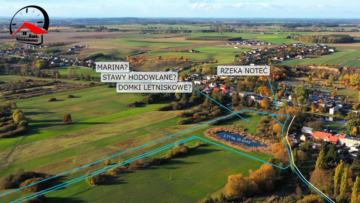 Działka inwestycyjna na sprzedaż Barcin  27 700m2 Foto 2