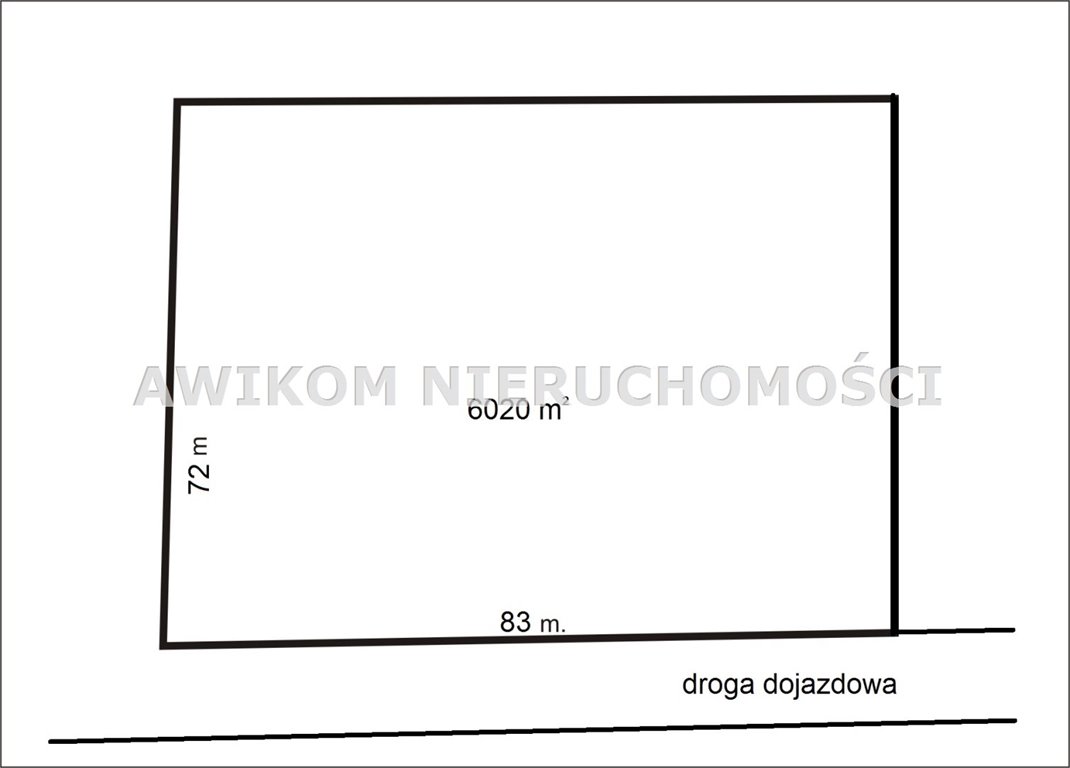 Działka 6020 m² pod rezydencję, blisko natury i A2 Chyleniec  6 020m2 Foto 1