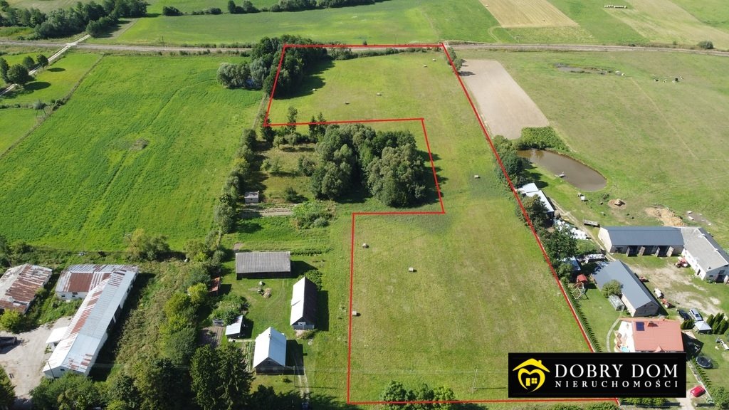 Na sprzedaż działka rolna 1,3 ha z mediami i warunkami zabudowy Bakaniuk  13 000m2 Foto 1