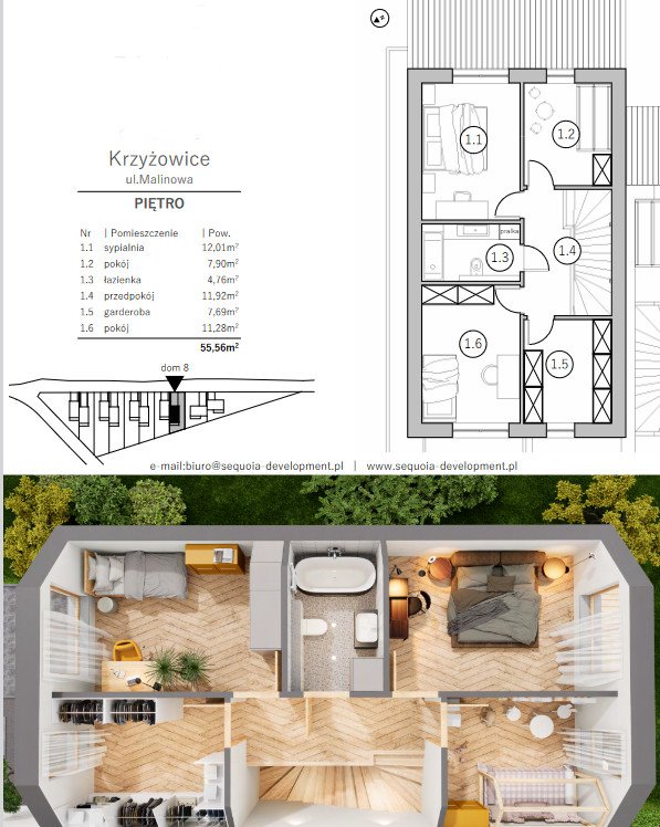 Dom na sprzedaż Krzyżowice, Krzyżowice  114m2 Foto 15