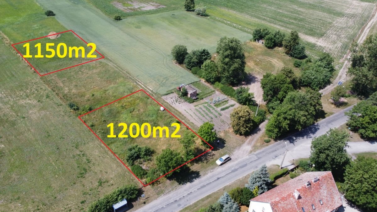 Działka budowlana na sprzedaż Krążkowo  1 200m2 Foto 1