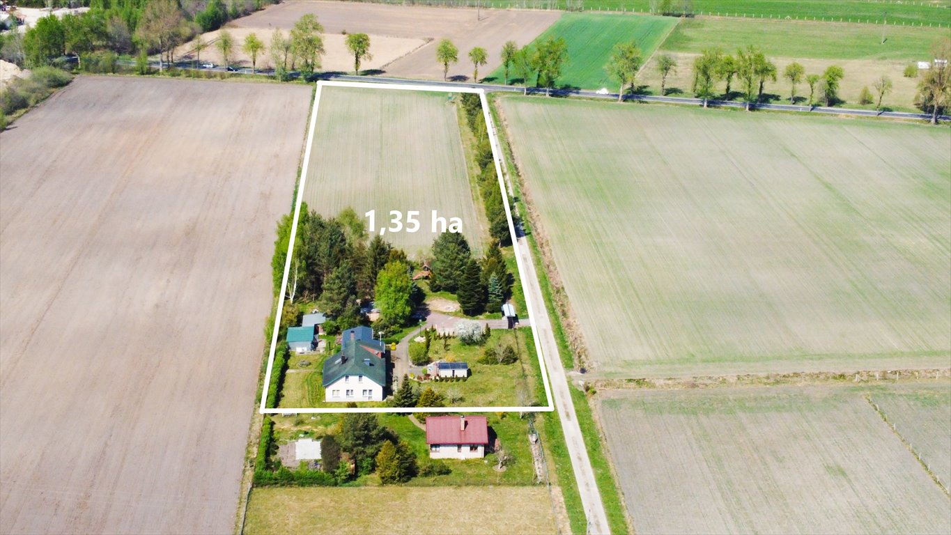 Dom 137 m² z dużą działką - Domasławice 4 km od Darłowa Domasławice, 80  137m2 Foto 1