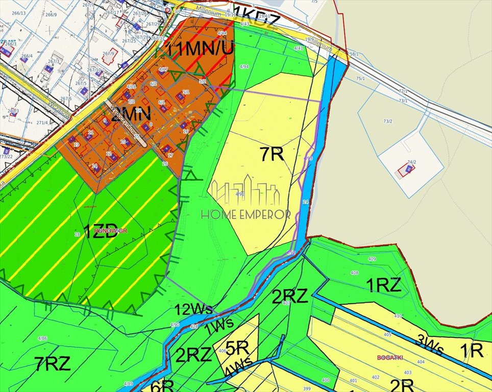 Działka rolna na sprzedaż Runów, Wypoczynkowa  27 338m2 Foto 1
