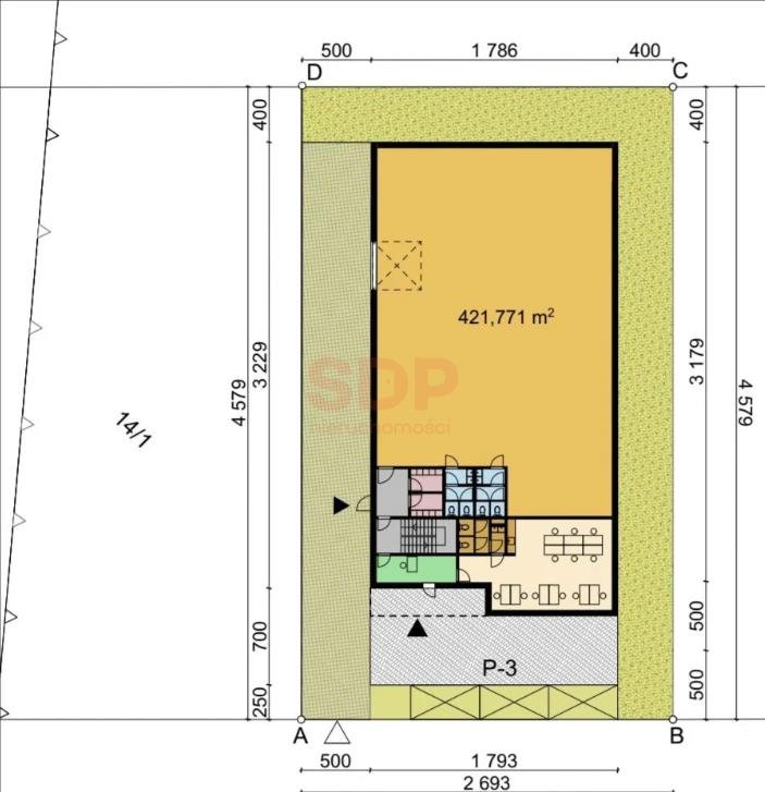 Lokal użytkowy na sprzedaż Wrocław, Fabryczna, Strachowice  621m2 Foto 3