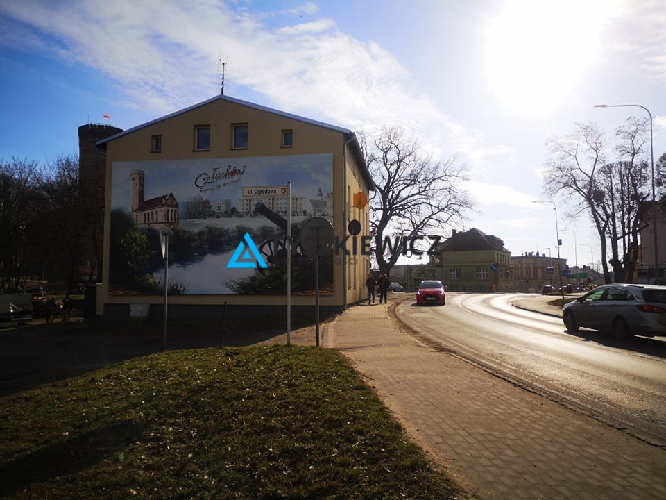 Działka w centrum Człuchowa z widokiem na Zamek, 2699 m² Człuchów, Zamkowa  2 699m2 Foto 1