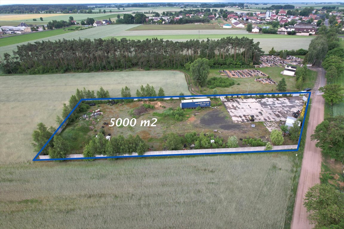 Do sprzedania działka 5000 m² z warunkami zabudowy i infrastrukturą Huta  5 000m2 Foto 1