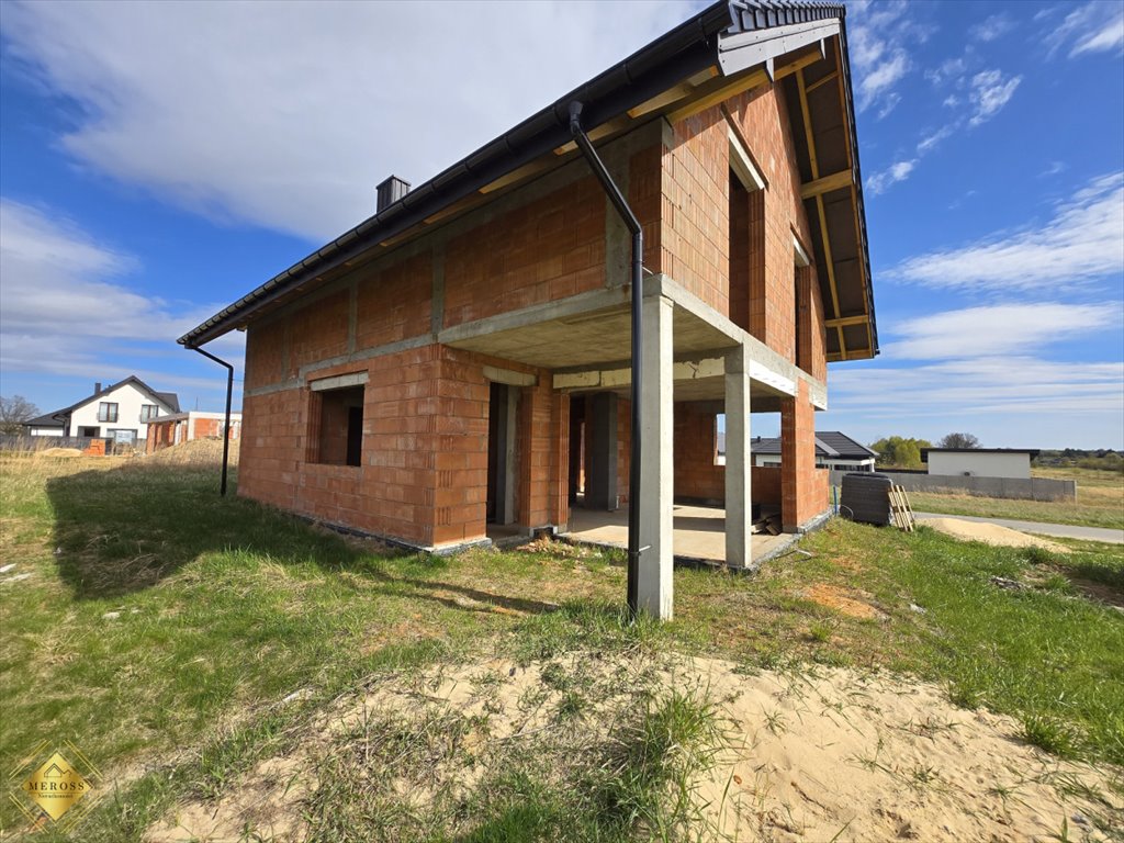 Zapraszam do domu w stanie surowym z garażem i dużą działką Łysiec  145m2 Foto 1
