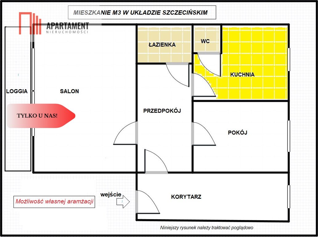 Mieszkanie dwupokojowe na sprzedaż Bydgoszcz, Glinki  49m2 Foto 1