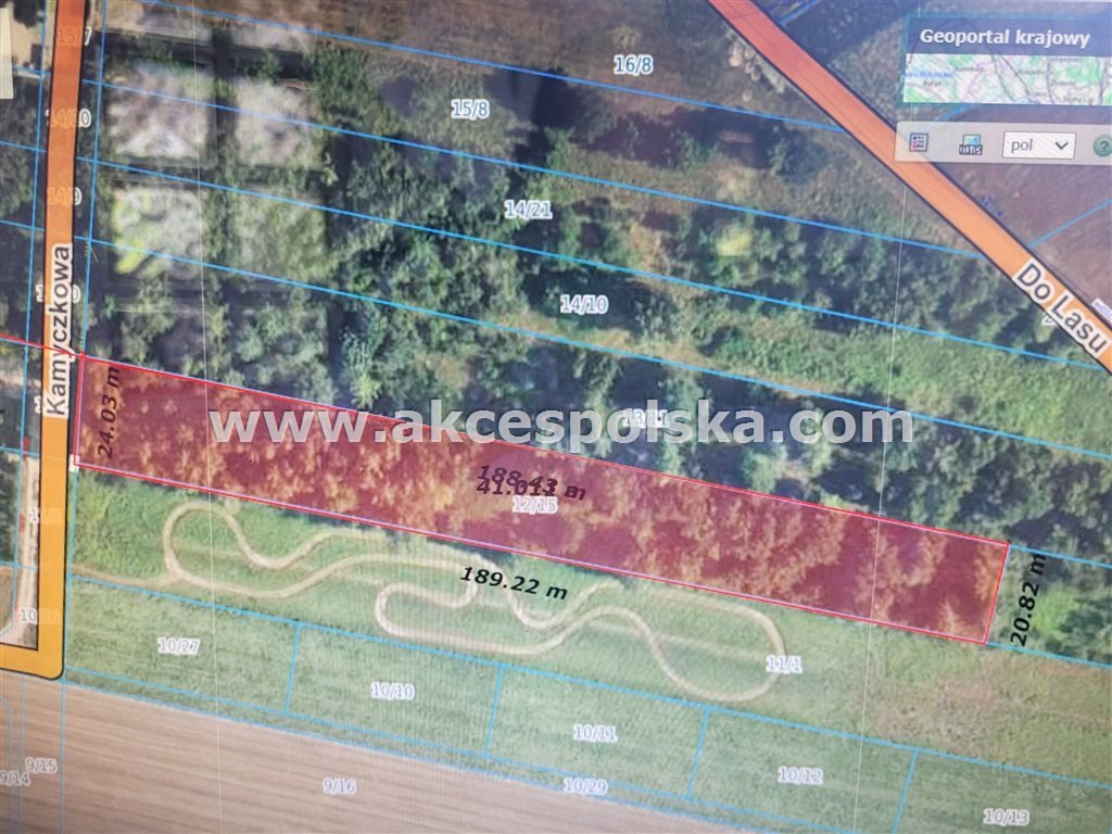 Działka 4029 m² z WZ i prądem w Piasecznie - zapraszam Piaseczno, Siedliska, Kamyczkowa  4 029m2 Foto 1
