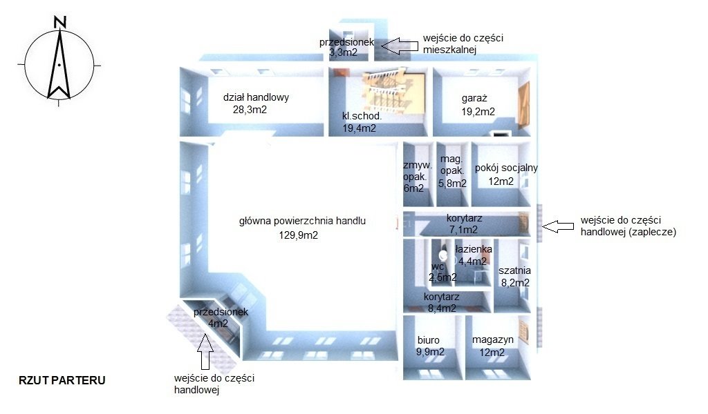 Lokal użytkowy na sprzedaż Górowo Iławeckie, al. Wojska Polskiego  469m2 Foto 5