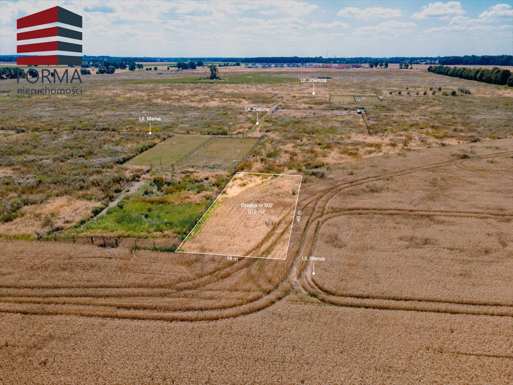 Działka budowlana na sprzedaż Gwiazdowo, Gwiazdowo, Wenus  619m2 Foto 1