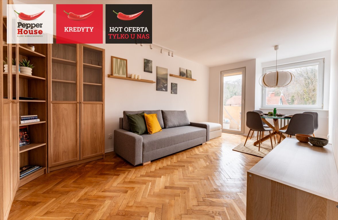 2-pokojowe mieszkanie po remoncie z balkonem - inwestycja lub do zamieszkania Gdańsk, Oliwa, Artura Grottgera  43m2 Foto 1