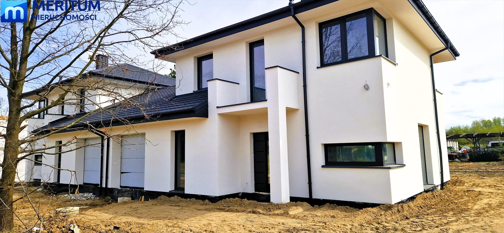 Nowoczesny bliźniak 140 m2 z garażem i dużą działką Zapole  145m2 Foto 1